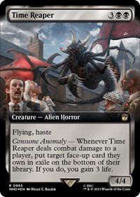 Time Reaper (Extended Art) (Surge Foil), Universes Beyond: Doctor Who