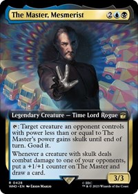 The Master, Mesmerist (Extended Art), Universes Beyond: Doctor Who