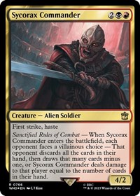 Sycorax Commander (Surge Foil), Universes Beyond: Doctor Who