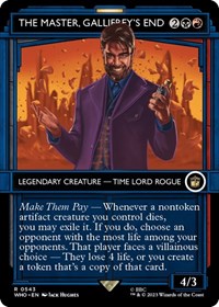 The Master, Gallifrey's End (Showcase), Universes Beyond: Doctor Who
