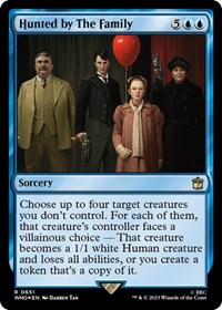 Hunted by The Family (Surge Foil), Universes Beyond: Doctor Who