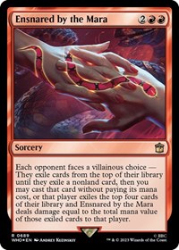 Ensnared by the Mara (Surge Foil), Universes Beyond: Doctor Who