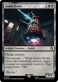 Dalek Drone (Surge Foil), Universes Beyond: Doctor Who