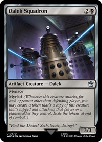 Dalek Squadron (Surge Foil), Universes Beyond: Doctor Who