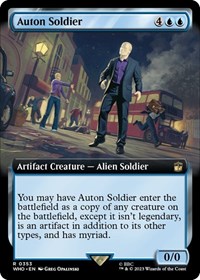 Auton Soldier (Extended Art), Universes Beyond: Doctor Who