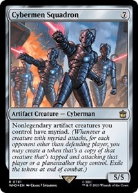 Cybermen Squadron (Surge Foil), Universes Beyond: Doctor Who