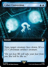 Cyber Conversion (Extended Art), Universes Beyond: Doctor Who
