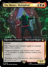 The Master, Multiplied (Extended Art), Universes Beyond: Doctor Who