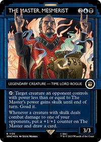 The Master, Mesmerist (Showcase) (Surge Foil), Universes Beyond: Doctor Who
