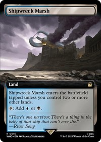 Shipwreck Marsh (Extended Art), Universes Beyond: Doctor Who