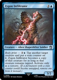 Zygon Infiltrator (Surge Foil), Universes Beyond: Doctor Who