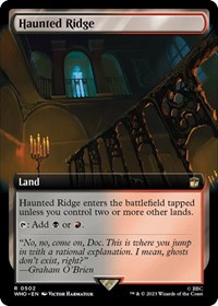 Haunted Ridge (Extended Art), Universes Beyond: Doctor Who