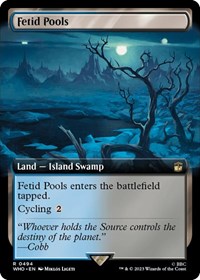 Fetid Pools (Extended Art), Universes Beyond: Doctor Who