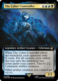 The Cyber-Controller (Extended Art) (Surge Foil), Universes Beyond: Doctor Who