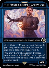 The Master, Formed Anew (Showcase), Universes Beyond: Doctor Who