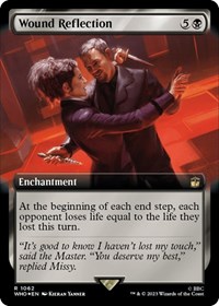 Wound Reflection (Extended Art) (Surge Foil), Universes Beyond: Doctor Who