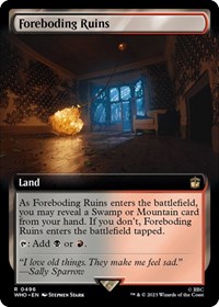 Foreboding Ruins (Extended Art), Universes Beyond: Doctor Who