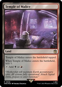 Temple of Malice (Surge Foil), Universes Beyond: Doctor Who