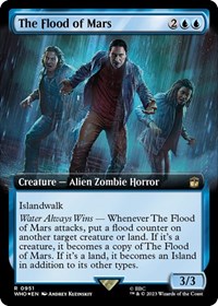 The Flood of Mars (Extended Art) (Surge Foil), Universes Beyond: Doctor Who