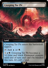 Creeping Tar Pit (Extended Art), Universes Beyond: Doctor Who