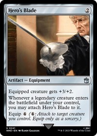 Hero's Blade, Universes Beyond: Doctor Who