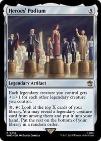 Heroes' Podium, Universes Beyond: Doctor Who
