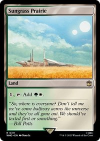 Sungrass Prairie, Universes Beyond: Doctor Who