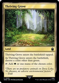 Thriving Grove, Universes Beyond: Doctor Who
