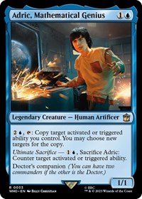 Adric, Mathematical Genius, Universes Beyond: Doctor Who