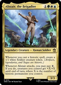 Alistair, the Brigadier, Universes Beyond: Doctor Who