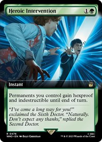 Heroic Intervention (Extended Art), Universes Beyond: Doctor Who