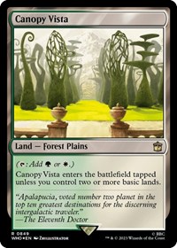 Canopy Vista (Surge Foil), Universes Beyond: Doctor Who