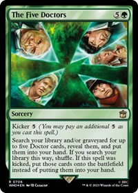 The Five Doctors (Surge Foil), Universes Beyond: Doctor Who