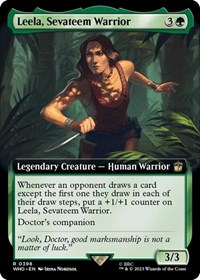 Leela, Sevateem Warrior (Extended Art), Universes Beyond: Doctor Who