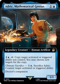 Adric, Mathematical Genius (Extended Art), Universes Beyond: Doctor Who