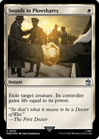 Swords to Plowshares (Surge Foil), Universes Beyond: Doctor Who
