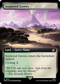 Scattered Groves (Extended Art), Universes Beyond: Doctor Who