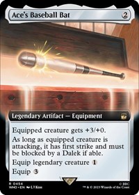 Ace's Baseball Bat (Extended Art), Universes Beyond: Doctor Who