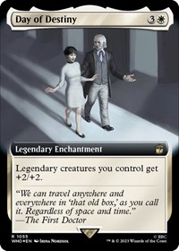 Day of Destiny (Extended Art) (Surge Foil), Universes Beyond: Doctor Who