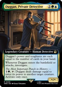 Duggan, Private Detective (Extended Art), Universes Beyond: Doctor Who