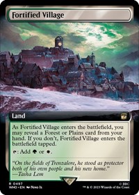 Fortified Village (Extended Art), Universes Beyond: Doctor Who