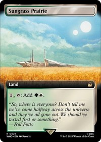 Sungrass Prairie (Extended Art), Universes Beyond: Doctor Who