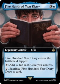 Five Hundred Year Diary (Extended Art), Universes Beyond: Doctor Who