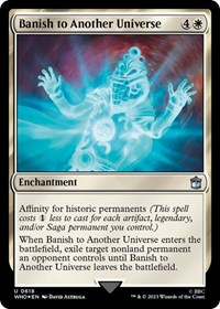Banish to Another Universe (Surge Foil), Universes Beyond: Doctor Who