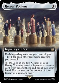 Heroes' Podium (Extended Art), Universes Beyond: Doctor Who