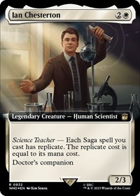 Ian Chesterton (Extended Art) (Surge Foil), Universes Beyond: Doctor Who