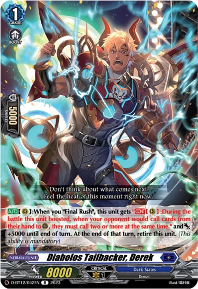 Diabolos Tailbacker, Derek, Standard, front