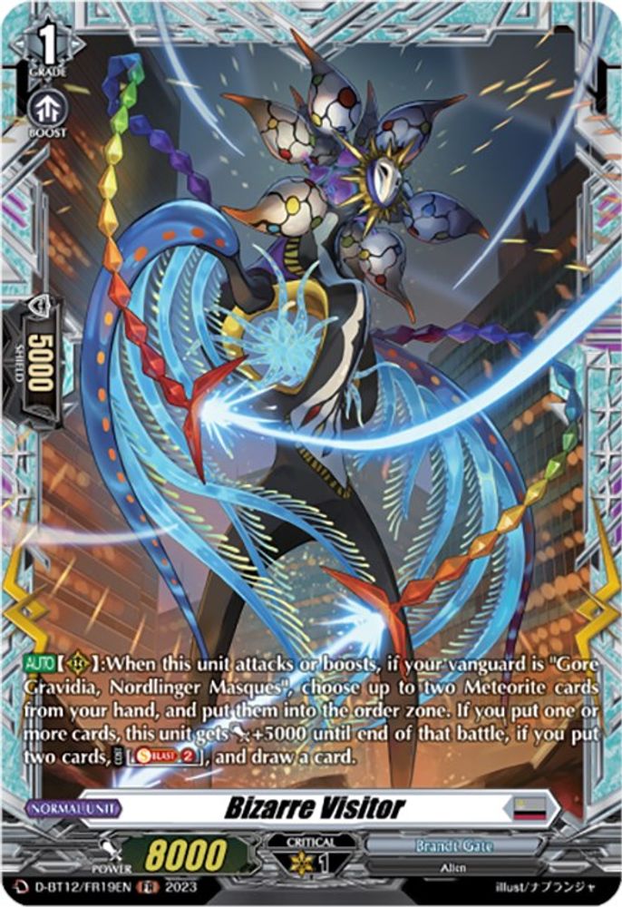 Bizarre Visitor (FR), Standard, front