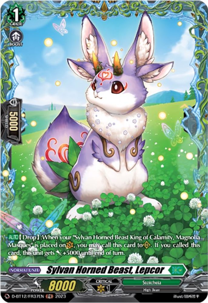 Sylvan Horned Beast, Lepcor (FR), Standard, front