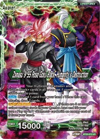 Zamasu & Goku Black // Zamasu & SS Rose Goku Black, Humanity's Destruction